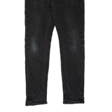 LEVI'S 512 BIG E Jeans Mens Black Slim Tapered W34 L32