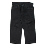 LEVI'S 751 Jeans Mens Black Regular Straight W36 L23