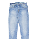 LEVI'S 511 Jeans Mens Blue Slim Straight Stone Wash W30 L34