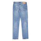 LEVI'S 511 Jeans Mens Blue Slim Straight Stone Wash W30 L34