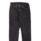 LEVI'S 511 Jeans Mens Black Slim Straight W28 L30