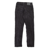 LEVI'S 511 Jeans Mens Black Slim Straight W28 L30