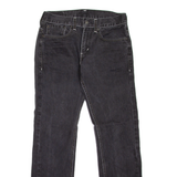 LEVI'S 511 Jeans Mens Black Skinny Straight W31 L30