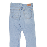 LEVI'S 501S Jeans Distressed Womens Blue Skinny Straight Stone Wash W26 L28