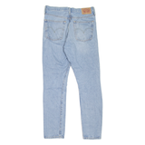 LEVI'S 501S Jeans Distressed Womens Blue Skinny Straight Stone Wash W26 L28