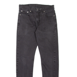 LEVI'S 512 Jeans Mens Black Slim Tapered W29 L29