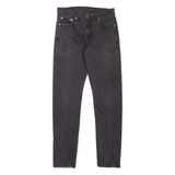 LEVI'S 512 Jeans Mens Black Slim Tapered W29 L29