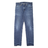 LEVI'S 502 Jeans BIG E Mens Blue Regular Tapered Stone Wash W34 L34