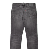 LEVI'S 511 Jeans Mens Grey Slim Straight Stone Wash W31 L32