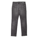 LEVI'S 511 Jeans Mens Grey Slim Straight Stone Wash W31 L32