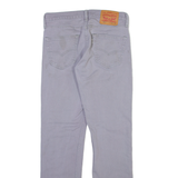LEVI'S 511 Mens Trousers Grey Slim Straight W30 L32
