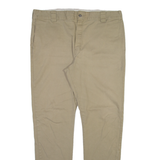 DICKIES Mens Trousers Beige Slim Skinny W38 L34