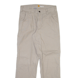 CARHARTT Mens Trousers Beige Relaxed Straight W32 L32