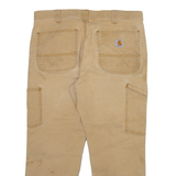 CARHARTT Mens Trousers Beige Relaxed Straight W34 L24