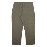 COLUMBIA Womens Trousers Grey Relaxed Straight W32 L26