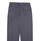 YES SIR Mens Trousers Grey Regular Straight W34 L31