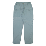 SALEWA Detachable Legs Womens Trousers Blue Relaxed Straight W31 L31