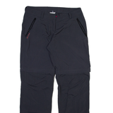 OXYLANE Detachable Leg Womens Trousers Grey Regular Straight W31 L31