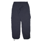 TEC WEAR Womens Trousers Grey Relaxed Tapered W32 L30