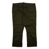 DSQUARED2 Womens Trousers Green Slim Straight W36 L26