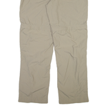 JACK WOLFSKIN Detachable Legs Womens Trousers Beige Relaxed Straight W32 L32