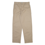 CARHARTT Mens Trousers Cream Regular Straight W30 L28