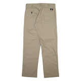 DICKIES Mens Trousers Beige Regular Straight W32 L32