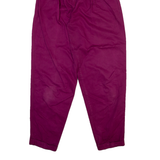 C AND A Womens Trousers Purple Regular Tapered W26 L30