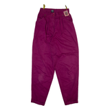 C AND A Womens Trousers Purple Regular Tapered W26 L30