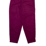 C AND A Womens Trousers Purple Regular Tapered W26 L30
