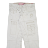 KAPOCAL FIVE Womens Trousers Beige Relaxed Straight W34 L31