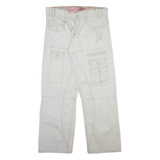 KAPOCAL FIVE Womens Trousers Beige Relaxed Straight W34 L31