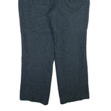 Mens Trousers Grey Relaxed Straight W38 L28