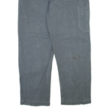 Mens Trousers Grey Regular Straight W36 L29
