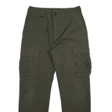 NIKE Cargo Mens Trousers Grey Regular Straight W30 L28