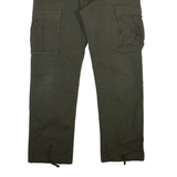 NIKE Cargo Mens Trousers Grey Regular Straight W30 L28