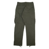 NIKE Cargo Mens Trousers Grey Regular Straight W30 L28