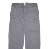 OXYLANE Womens Trousers Grey Relaxed Straight W35 L31