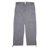 OXYLANE Womens Trousers Grey Relaxed Straight W35 L31