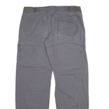 OXYLANE Womens Trousers Grey Relaxed Straight W35 L31