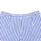 GUESS Womens Casual Shorts Blue Striped M W32