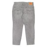 LEVI'S 531 Distressed Mens Jeans Grey Slim Tapered Stone Wash W36 L30