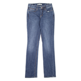 LEVI'S 525 Womens Jeans Blue Slim Straight Stone Wash W27 L32