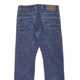 G-STAR Revend Mens Jeans Blue Regular Straight Stone Wash W32 L32