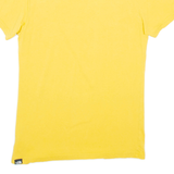 THE NORTH FACE Mens T-Shirt Yellow XS