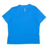 REEBOK Mens T-Shirt Blue XL