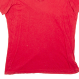NIKE Slim Fit Womens T-Shirt Red XL