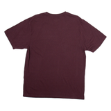 CARHARTT Loose Fit Mens T-Shirt Maroon M