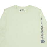 CARHARTT Womens T-Shirt Green Long Sleeve XL