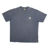 CARHARTT Mens T-Shirt Grey XL